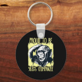 Proud To Be 988 Chimpanzee 2 Schlüsselanhänger (Vorderseite)