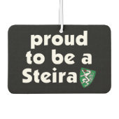 Proud To Be A Steira Steiermark Österreich Wappen Autolufterfrischer (Vorderseite)