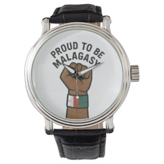 Proud to be Malagasy - Madagascar Heritage Power F Armbanduhr