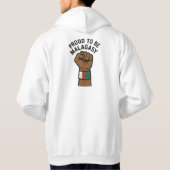Proud to be Malagasy - Madagascar Heritage Power F Hoodie (Rückseite)