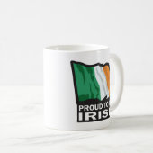 Proud-to-beIRISH Kaffeetasse (VorderseiteRechts)