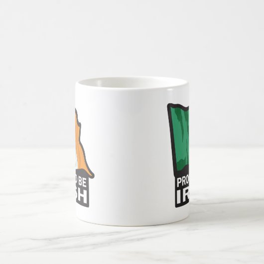 Proud-to-beIRISH Kaffeetasse (Mittel)