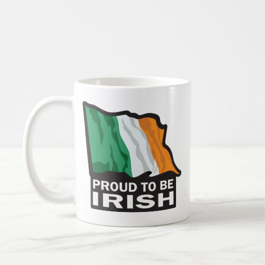 Proud-to-beIRISH Kaffeetasse (Links)