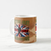 Proud to have served......UK Kaffeetasse (Vorderseite Links)