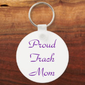 Proud Trach Mama Schlüsselanhänger (Vorderseite)