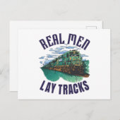 Proud Track Builder Postkarte (Vorne/Hinten)