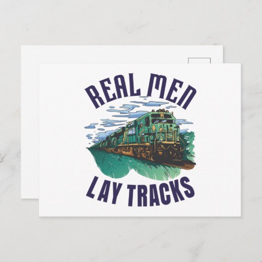 Proud Track Builder Postkarte (Vorne/Hinten)