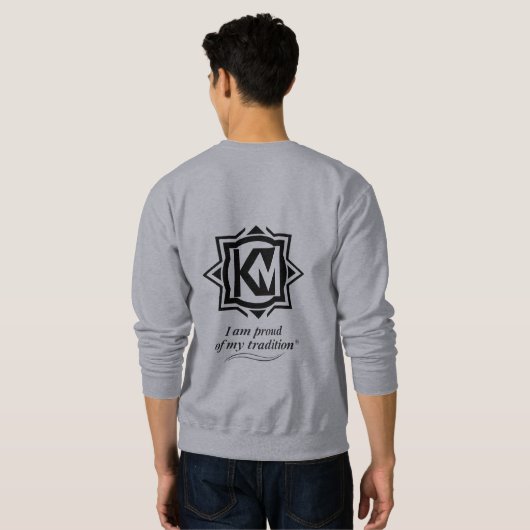 "Proud Tradition KM" Sweatshirt (Schwarz voll)