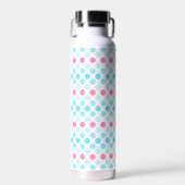 Proud Transmasculine Pride Flag Punkte Trinkflasche (Vorne)