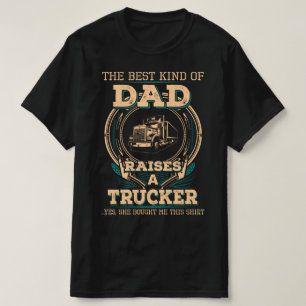 Proud Trucker-Vater T-Shirt