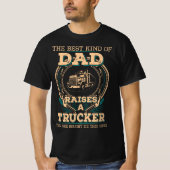 Proud Trucker-Vater T-Shirt (Vorderseite)