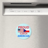 Proud Tschechische Amerikanerin Magnet (In Situ (Geschirrspüler))