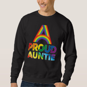 Proud Tuntie Lgbt Pride Gay Lesbian Rainbow Colorf Sweatshirt