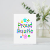 Proud Tuntie Postkarte (Stehend Vorderseite)