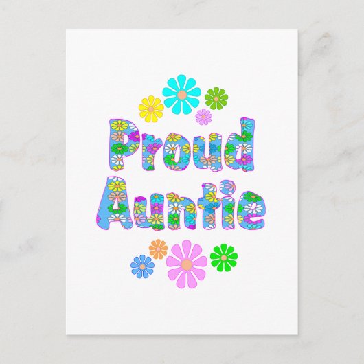 Proud Tuntie Postkarte (Vorderseite)