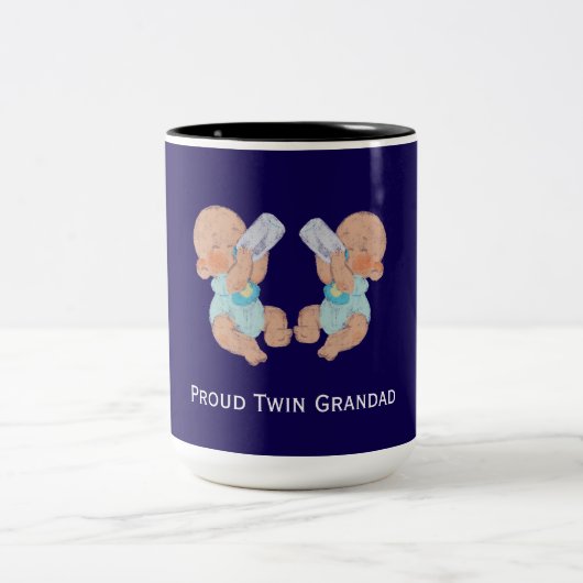 Proud Twin Grand Zweifarbige Tasse (Mittel)