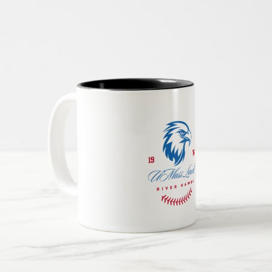 Proud UMass Lowell River Hawks Fan - Uni Spiri Zweifarbige Tasse (Vorderseite Links)