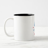 Proud UMass Lowell River Hawks Fan - Uni Spiri Zweifarbige Tasse (Links)