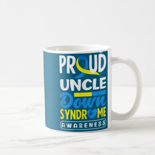Proud Uncle Down Syndrome Down Syndrome Awareness Kaffeetasse (Rechts)