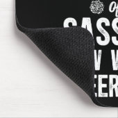 Proud Uncle Of A Cheerleader Uncle Cheer Uncle _1 Mousepad (Ecke)