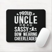Proud Uncle Of A Cheerleader Uncle Cheer Uncle _1 Mousepad (Mit Mouse)