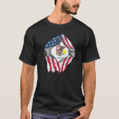 Proud Usa Zuhause Country Patriotic Zuhause State  T-Shirt (Vorderseite)