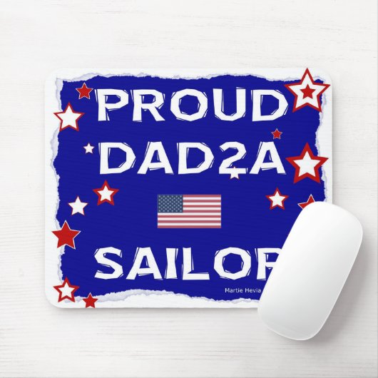 Proud VATER2A Sailor - Mousepad (Mit Mouse)