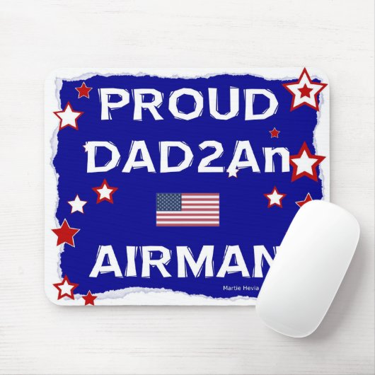Proud VATER2An Airman - Mousepad (Mit Mouse)