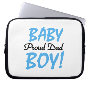 Proud Vater Baby Boy Geschenke Laptopschutzhülle