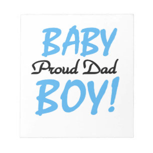 Proud Vater Baby Boy Geschenke Notizblock