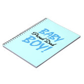 Proud Vater Baby Boy Geschenke Notizblock (Linke Seite)