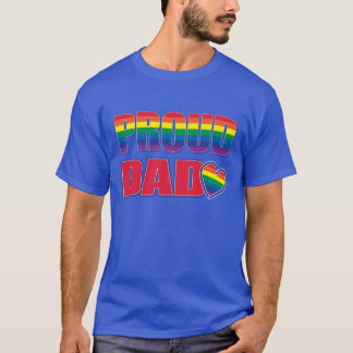 Proud Vater - Liebe der Regenbogenflagge T-Shirt