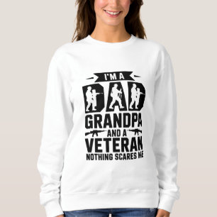 Proud Vater Opa Veteran T - Shirt Design