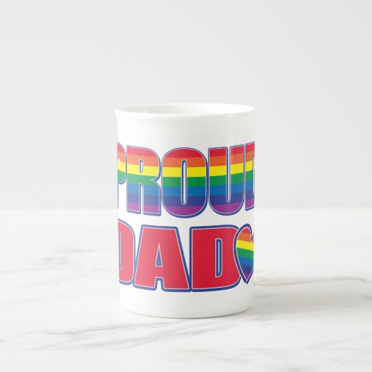 Proud-Vater Porzellantasse (Vorderseite)
