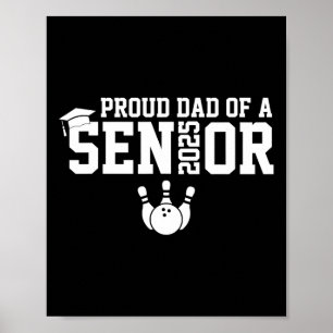 Proud Vater Senior 2025 Bowling Player CL of 2025 Poster