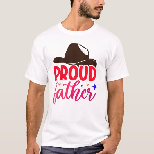 Proud Vater T-Shirt (Vorderseite)