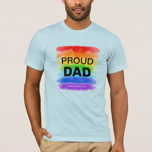 Proud Vater T - Shirt (Vorderseite)