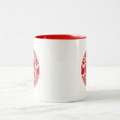 Proud-Vater Zweifarbige Tasse (Mittel)