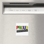 Proud Vegetarian Magnet (In Situ (Geschirrspüler))
