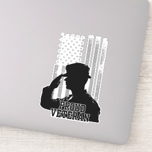 Proud Veteran Aufkleber