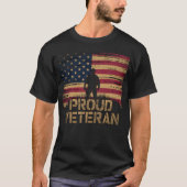 Proud Veteran Tshirt (Vorderseite)
