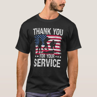Proud Veterans Day danke Ihnen für Ihre Service-Se T-Shirt