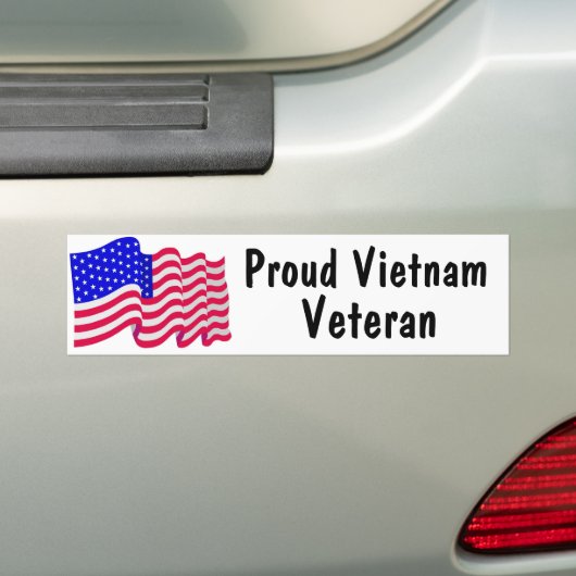 Proud Vietnam Veteran Autoaufkleber (Auf Auto)