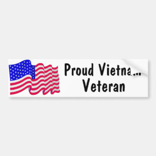 Proud Vietnam Veteran Autoaufkleber