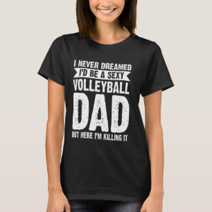 Proud Volleyball Vater Vatertag 1 T-Shirt