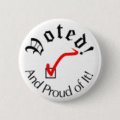 Proud Wähler Button (Vorderseite)