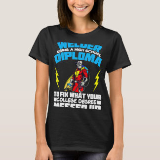 Proud Welder Tshirt Welding Shirt Welder Gift