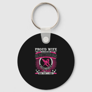 Proud Wife Of An Awesome Electrician Gift Schlüsselanhänger