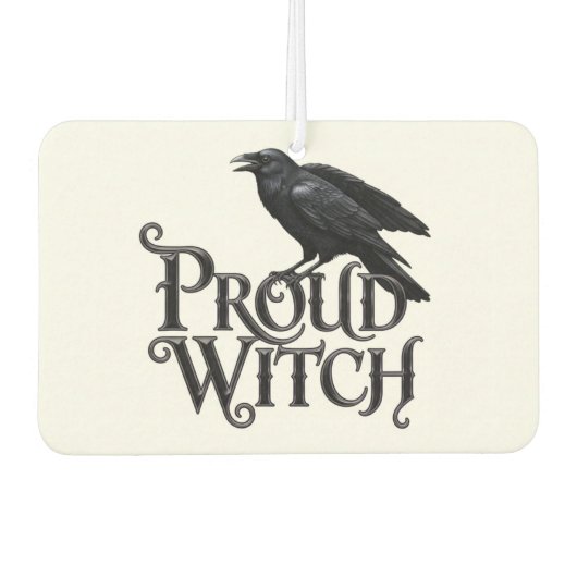 Proud Witch Autolufterfrischer (Vorderseite)