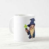 Proud Wizard Glows Wand Hero Kaffeetasse (Vorderseite Links)